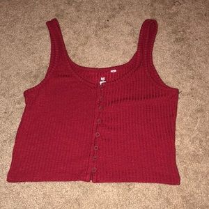 Cropped tank top